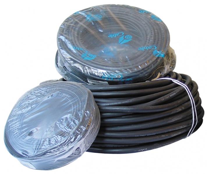 Topcable Mantelleiding neopreen 3 G 4,0mm2 rol van 100 meter